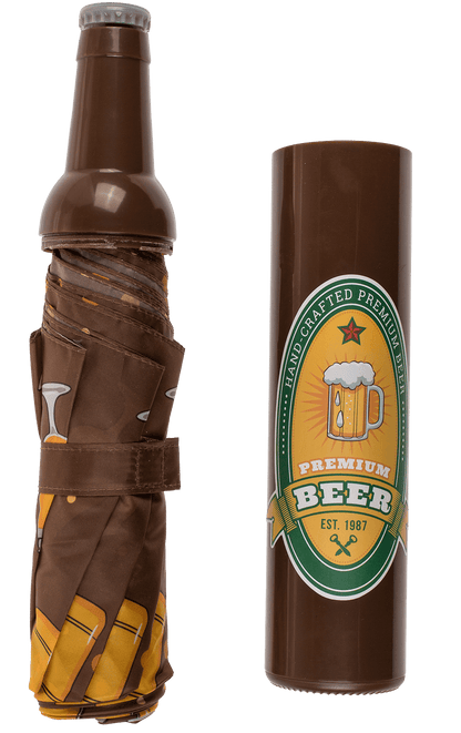 Pocket Umbrella, Beer bottle,