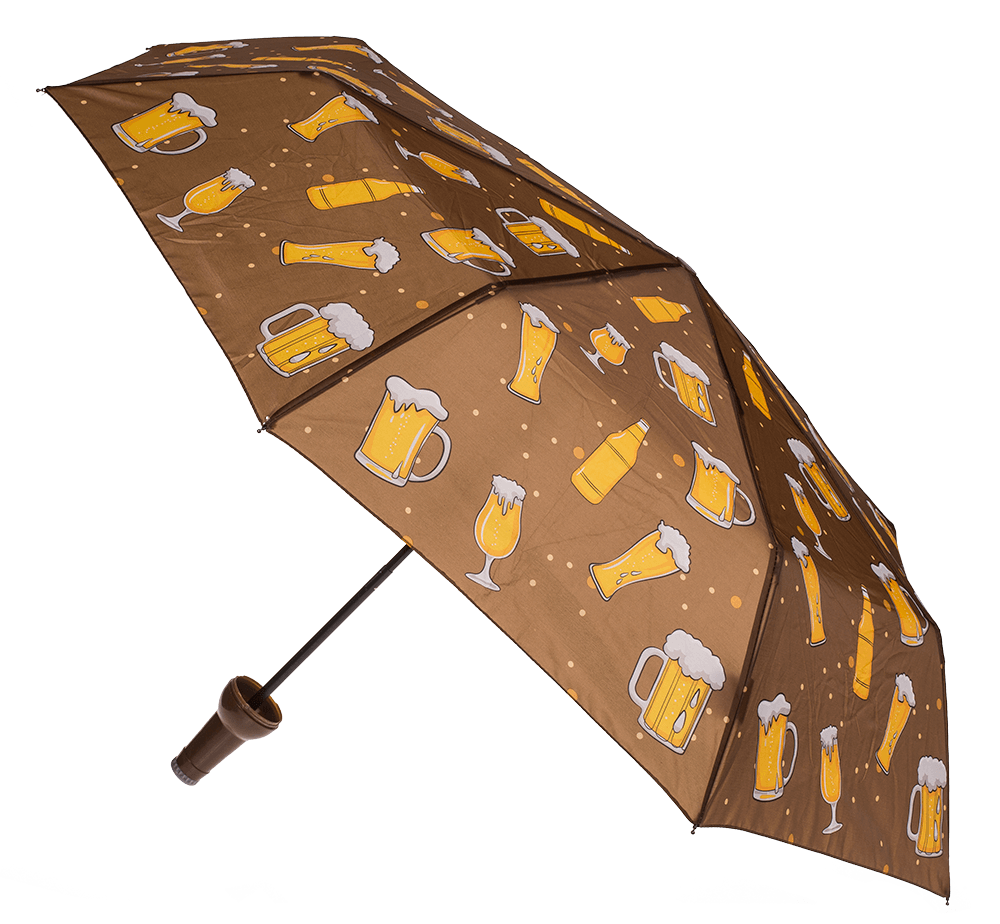 Pocket Umbrella, Beer bottle,