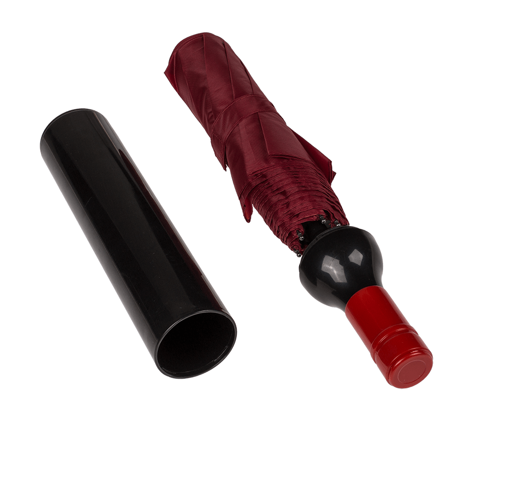 Pocket Umbrella, Wine Bottle,
