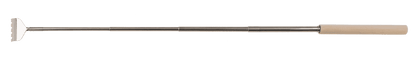 Extendable metal back scratcher,