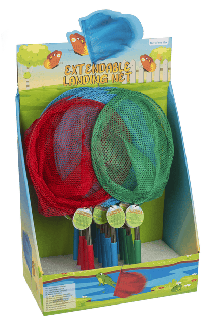 Extendable Hand Net with rubber handle,