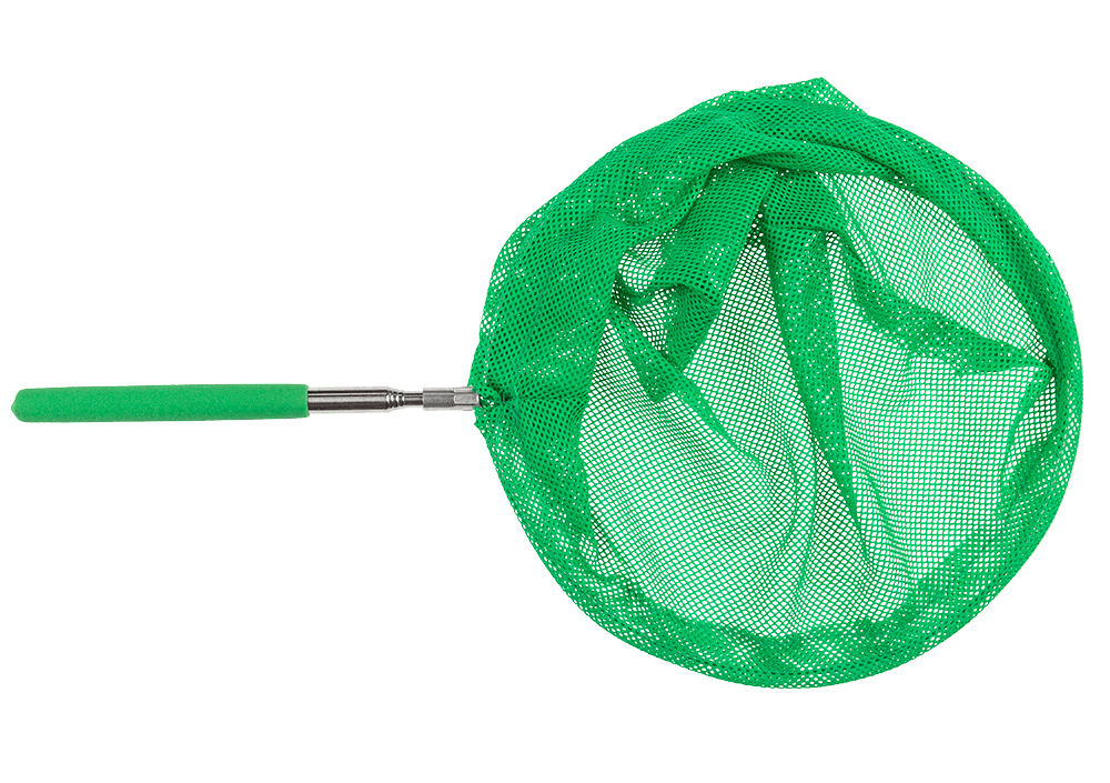 Extendable Hand Net with rubber handle,