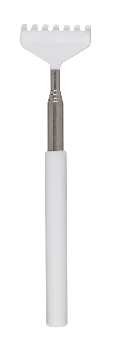 Extendable metal back scratcher,