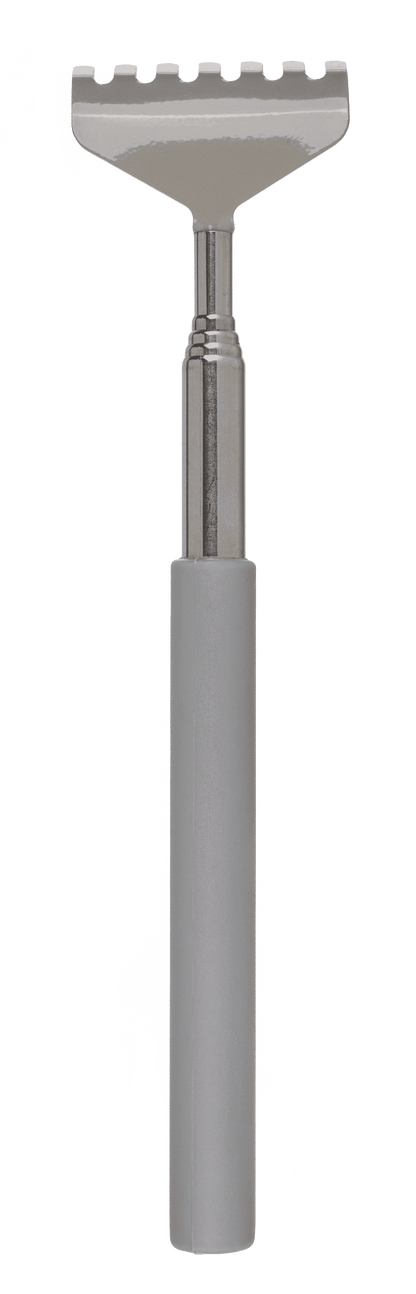 Extendable metal back scratcher,