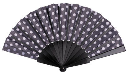 Fan, Spanish polka dot,