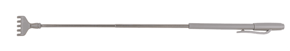 Extendable plastic back scratcher, Colours,