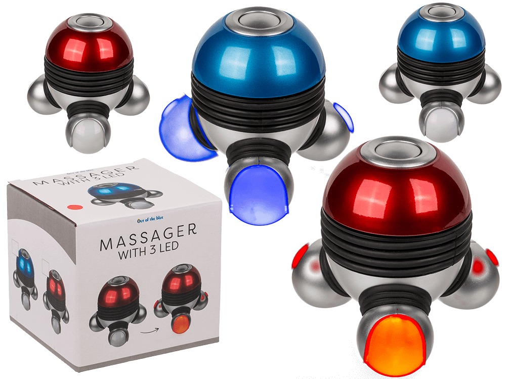 Massager with 3 LED,