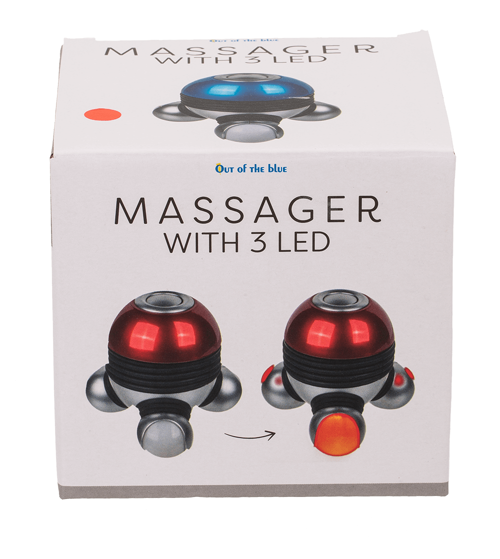 Massager with 3 LED,