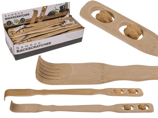 Back Scratcher with massage rolls,