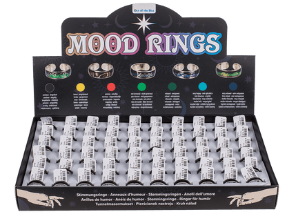 Mood Ring made of copper,