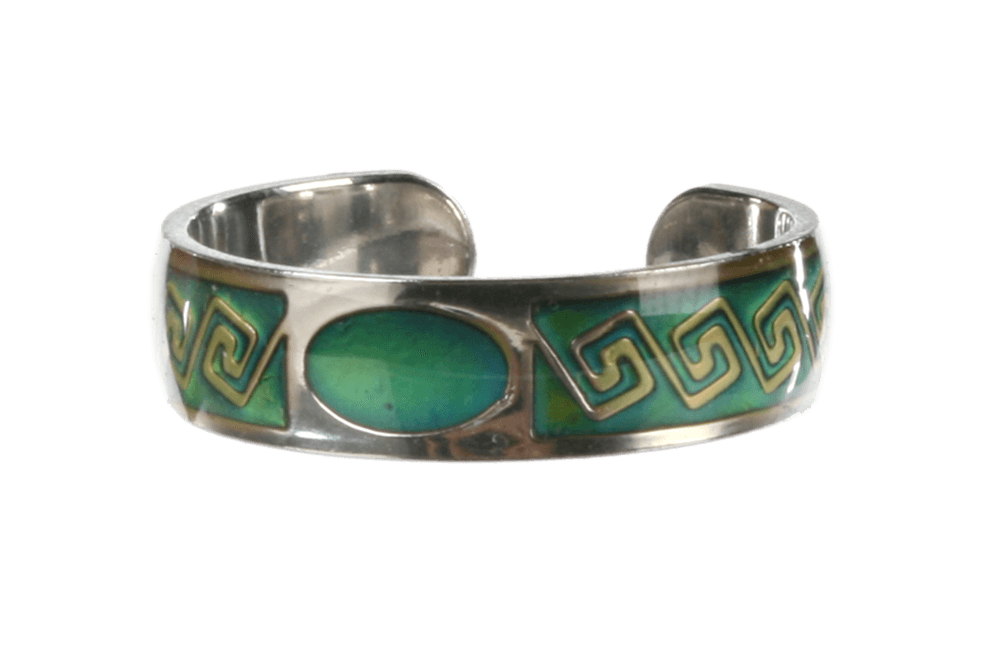 Mood Ring made of copper,