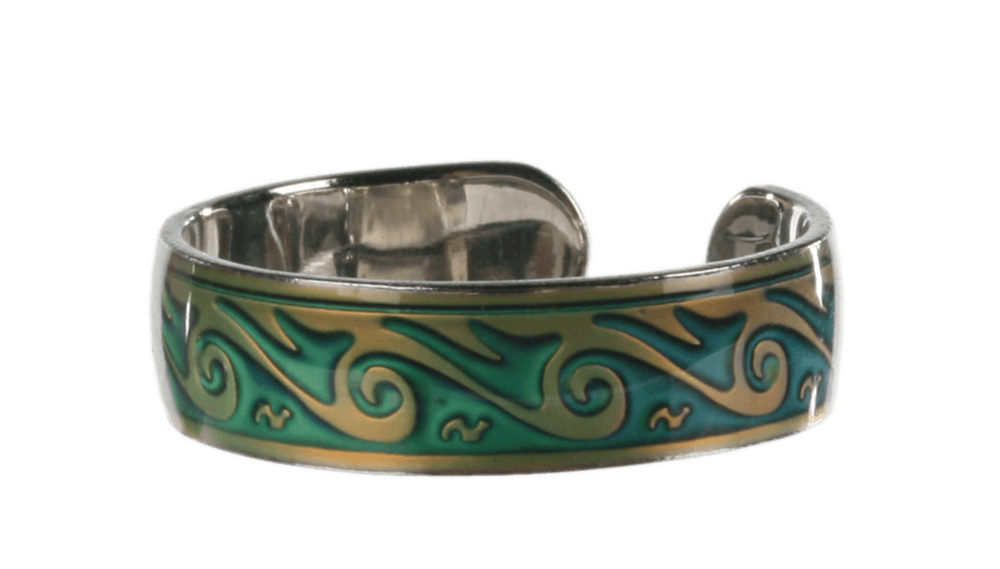 Mood Ring made of copper,