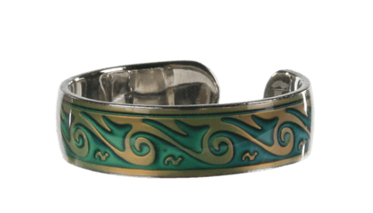 Mood Ring made of copper,