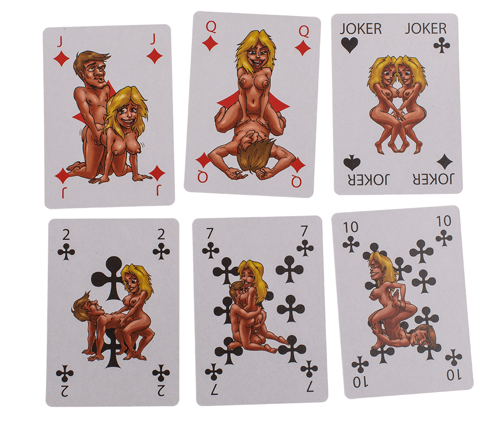 Playing Cards, Kamasutra Comic,