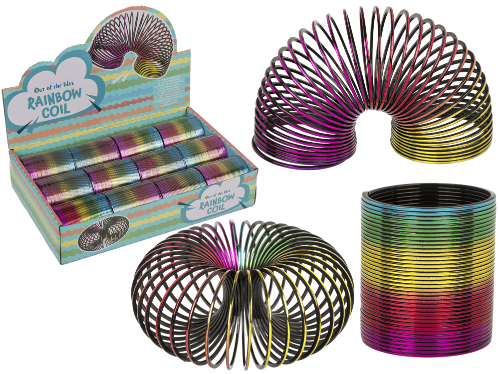 Plastic Coil, Rainbow,