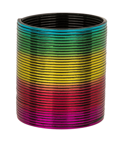 Plastic Coil, Rainbow,