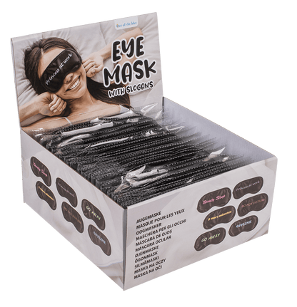 Eye Mask with English slogans,
