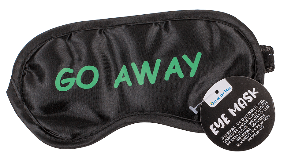 Eye Mask with English slogans,
