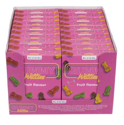 Willy gummy, ca. 100g per pack,