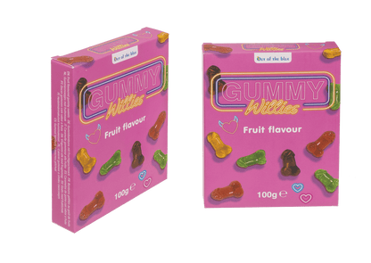 Willy gummy, ca. 100g per pack,