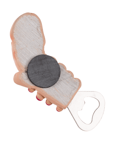 Metal bottle opener,