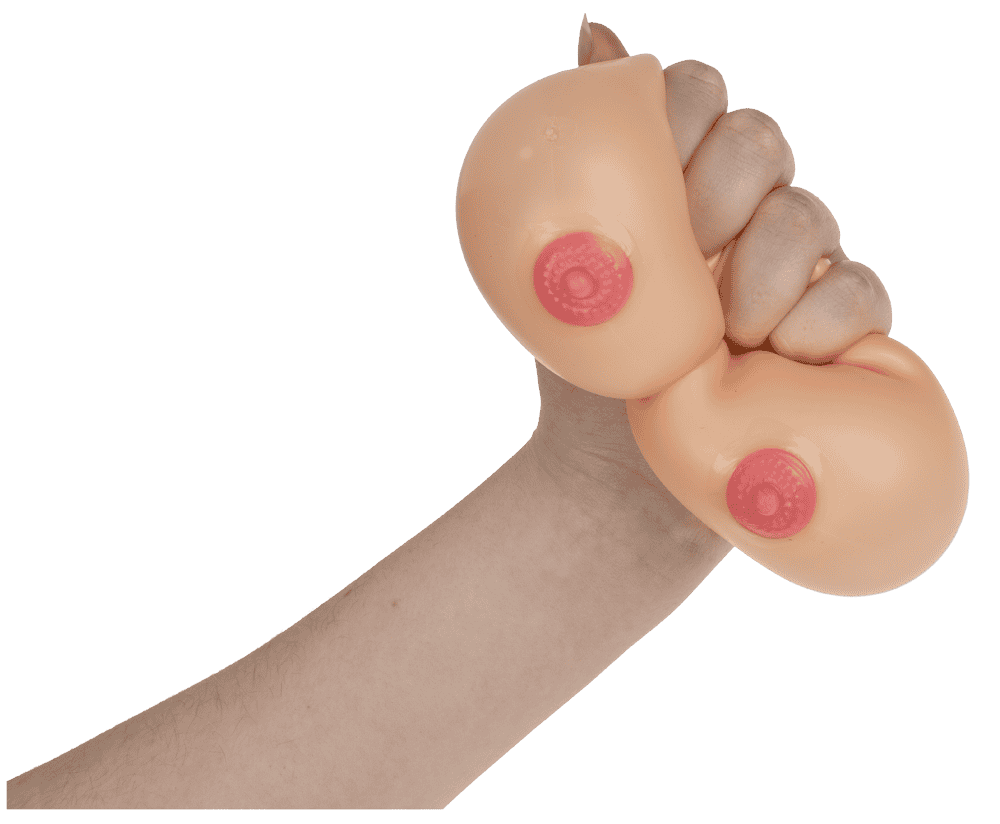 Squeeze Ball, Boobs, 12,5 x 6 cm,