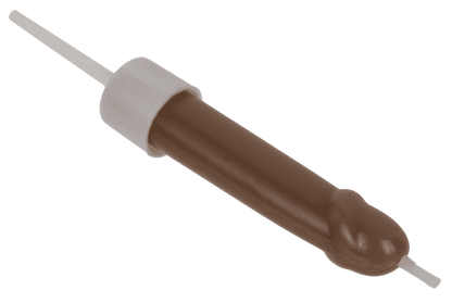 Penis Candles, with plastic holder,