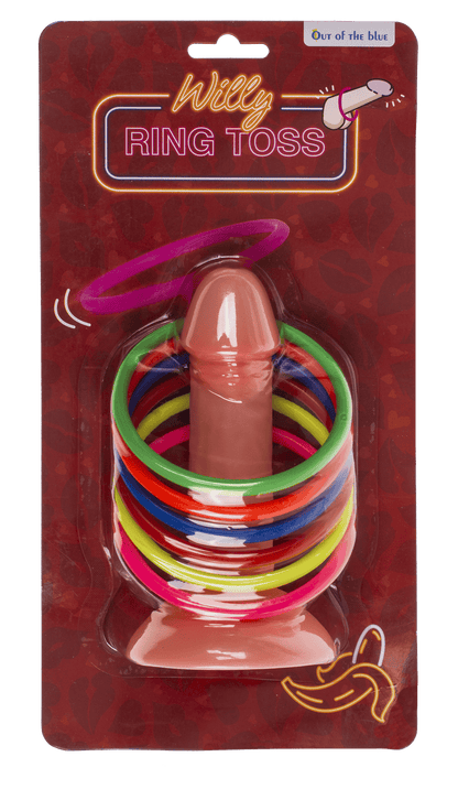 Ring toss game, Penis, with 6 rings,