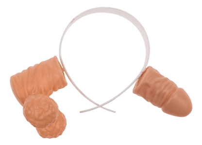 Plastic head band, Dick Head,