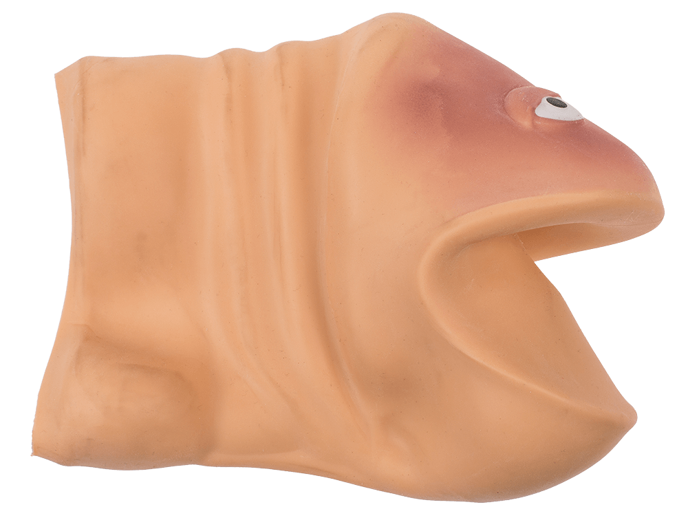 Hand Puppet, Willy, approx. 16 x 9 cm,