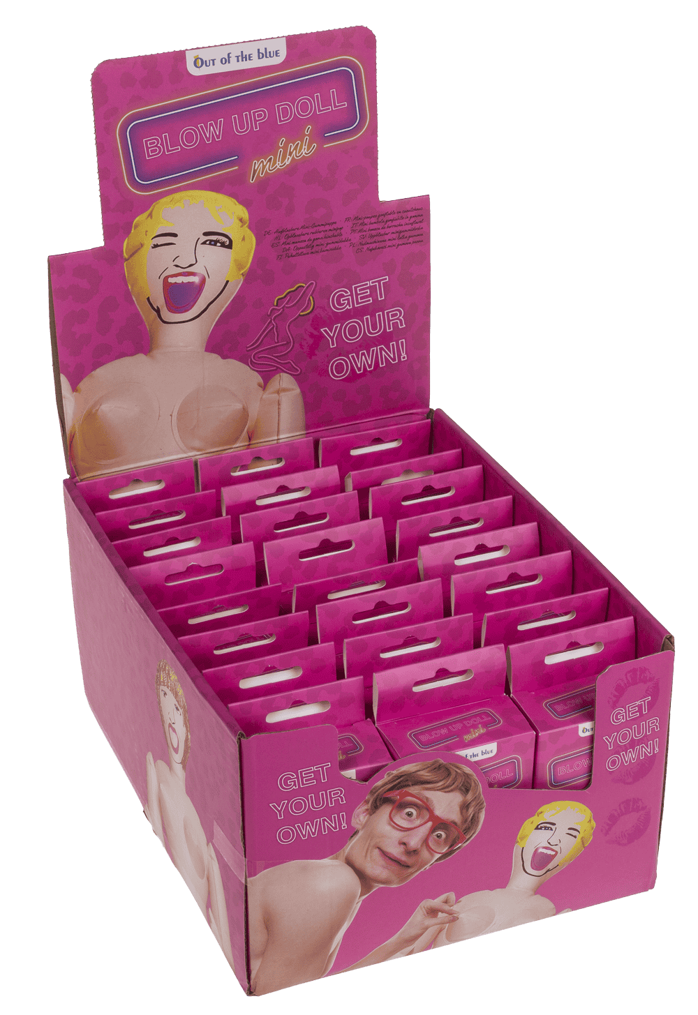 Inflatable mini doll,