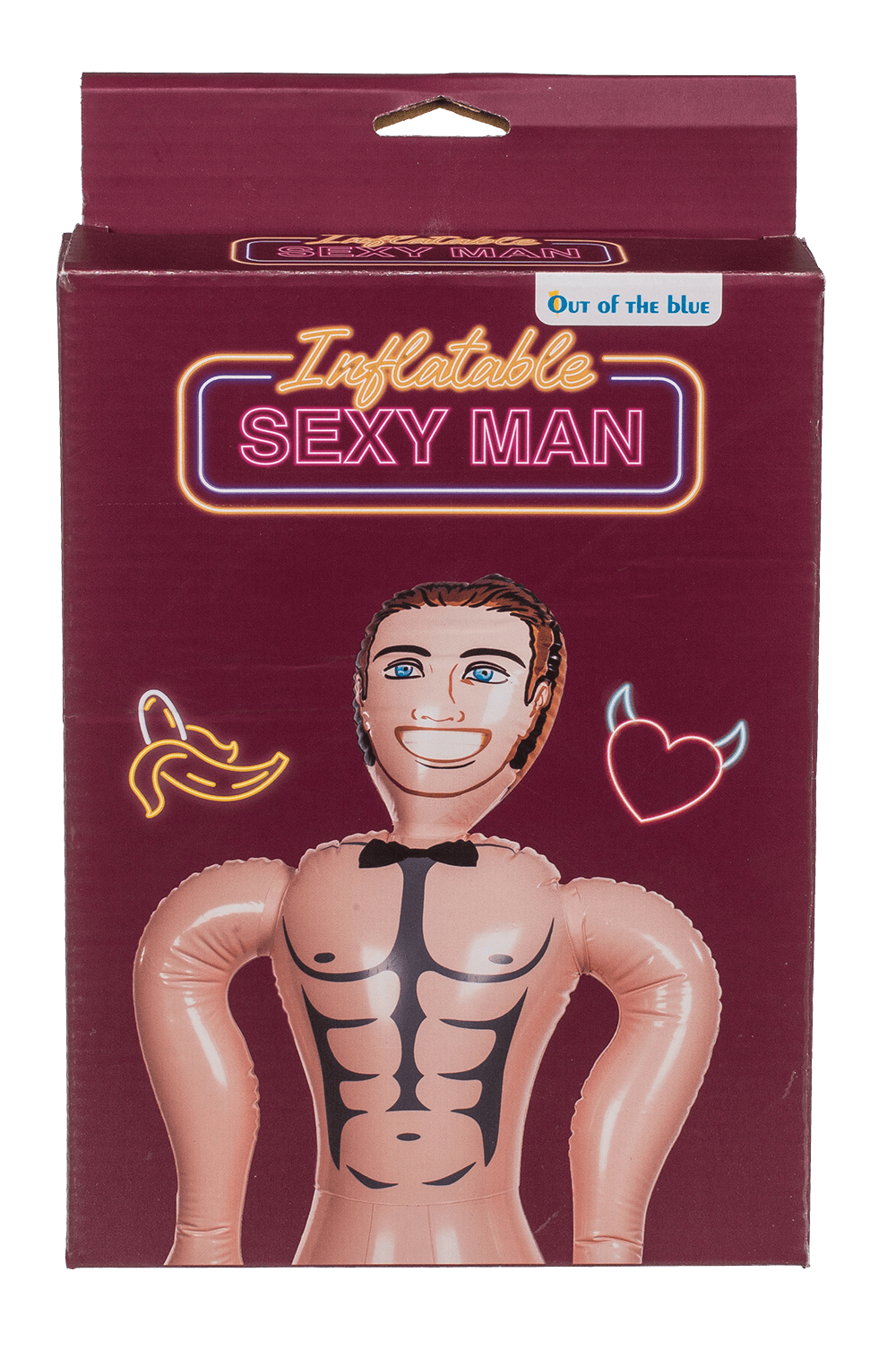 Inflatable doll, sexy man,