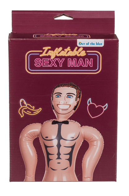 Inflatable doll, sexy man,