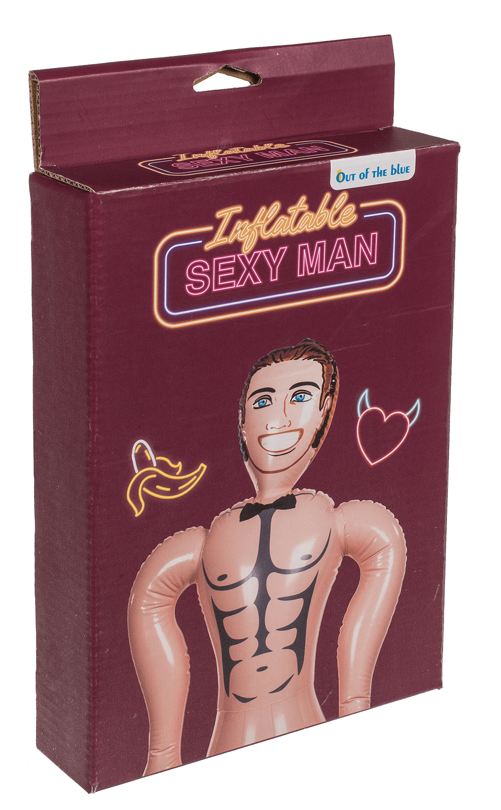 Inflatable doll, sexy man,