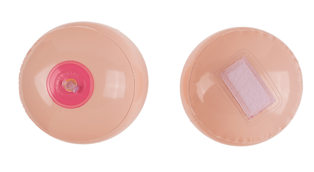 Inflatable boobs, boob battle,