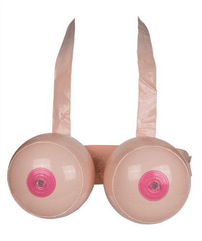 Inflatable boobs, boob battle,