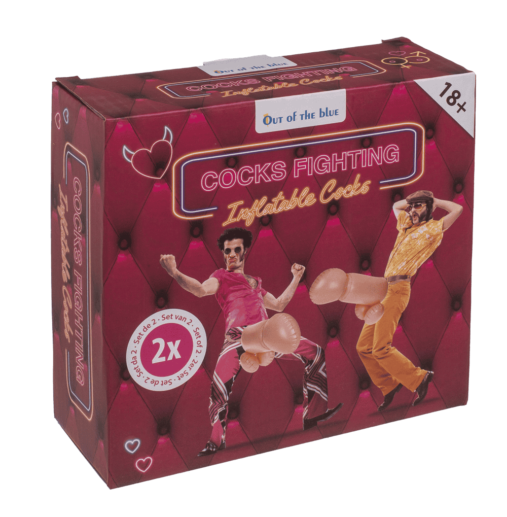 Inflatable Cock Fighting, approx. 52 x 18 x 21 cm,