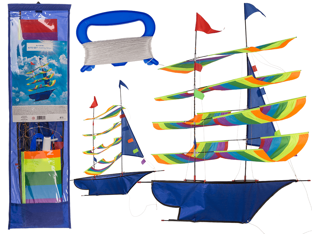 Kite-Set, Sailing Ship.