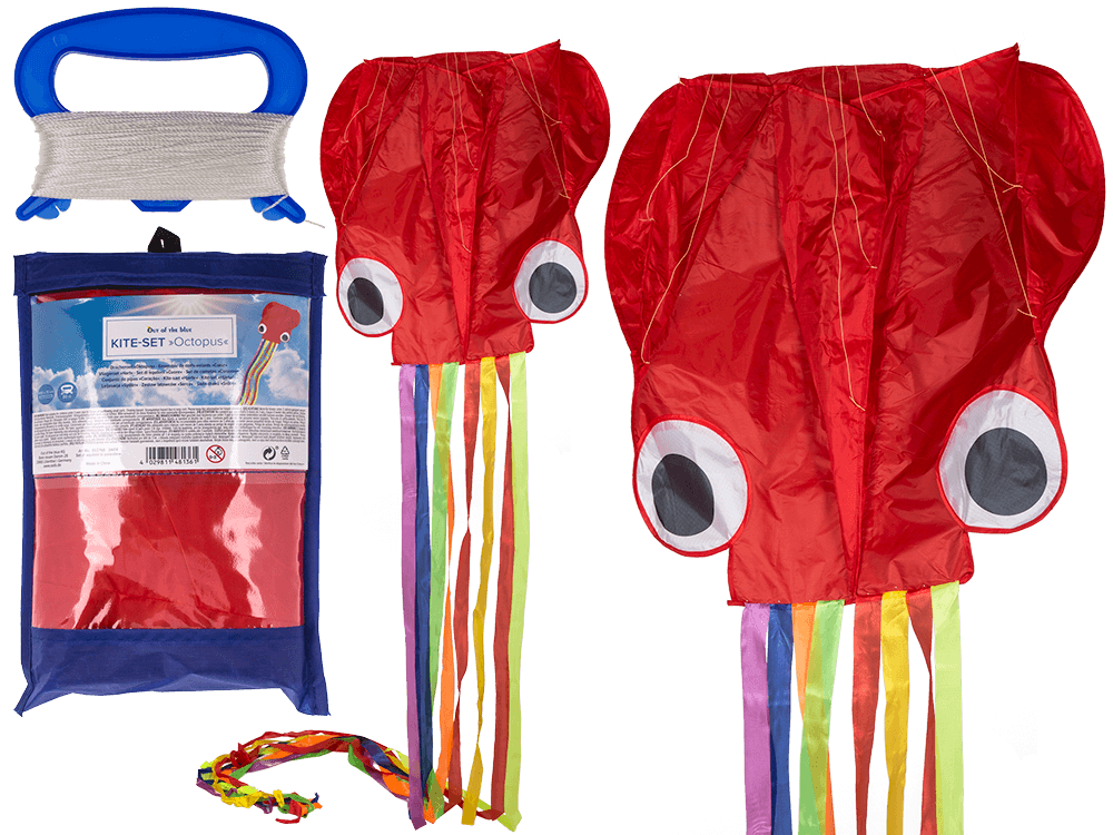 Kite-Set, Octopus,