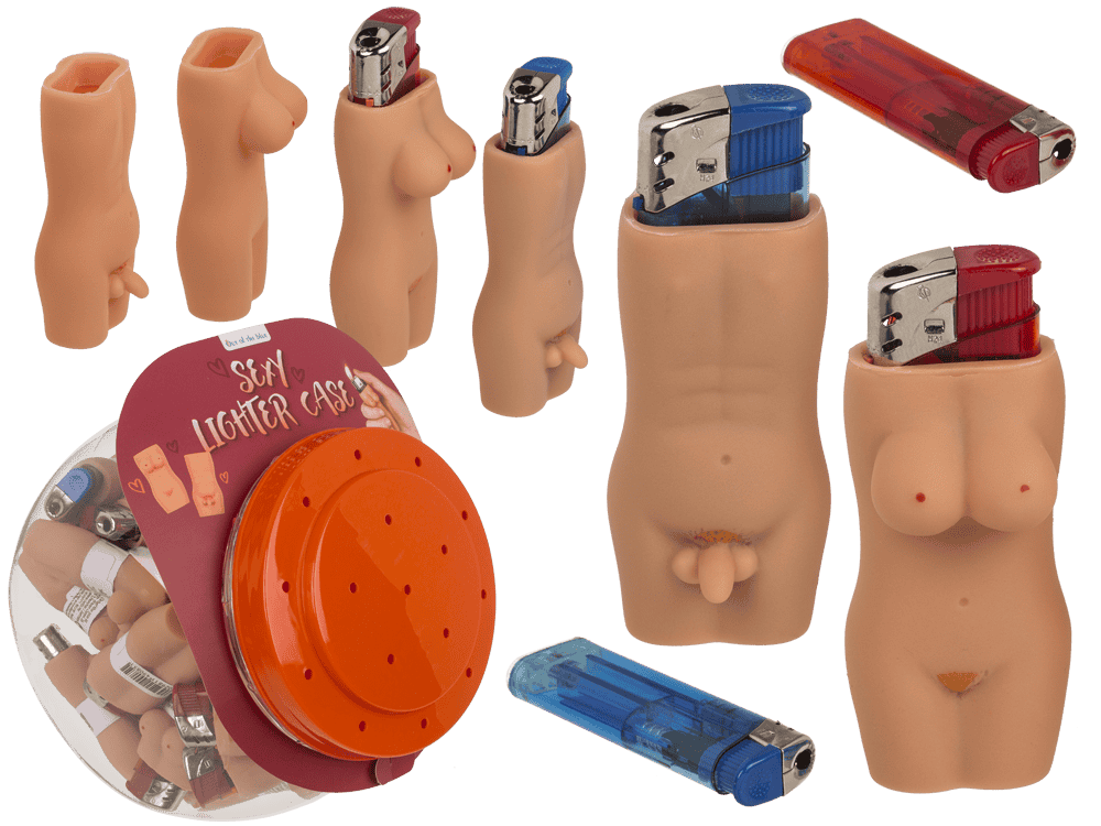 Lighter Case, Sexy, incl lighter,