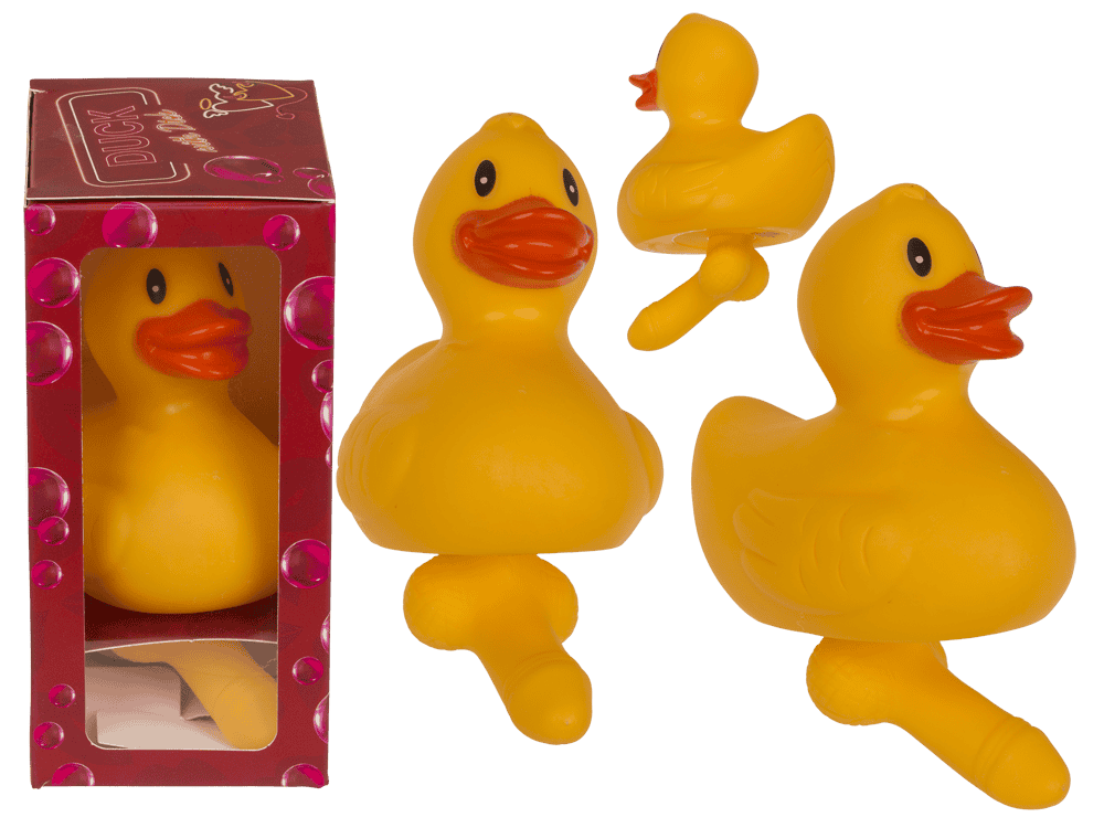 Duck with dick, X cm,