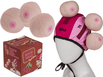 Boob Head Game, with 1 hat and 3 boobs/balls,