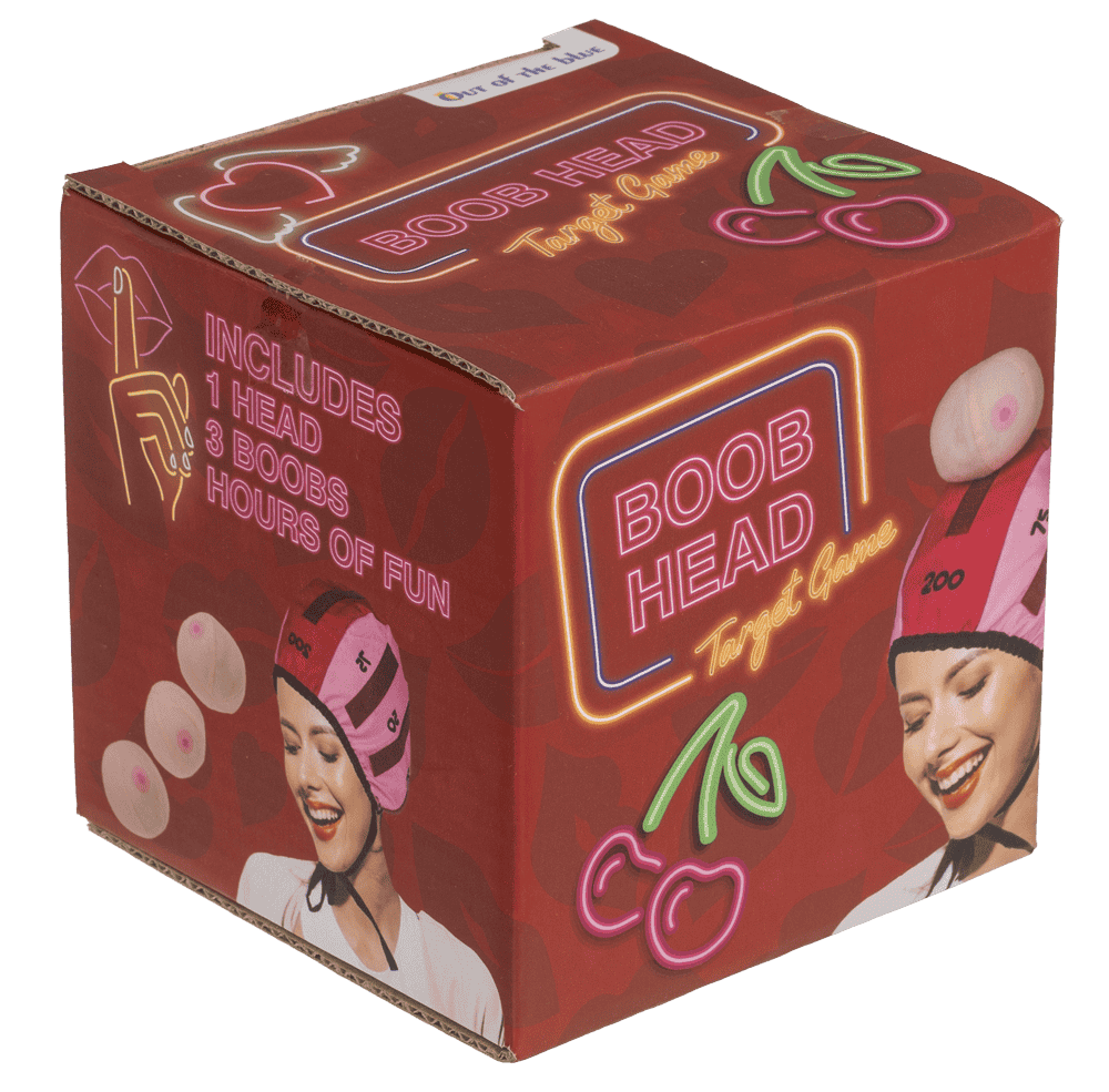 Boob Head Game, with 1 hat and 3 boobs/balls,