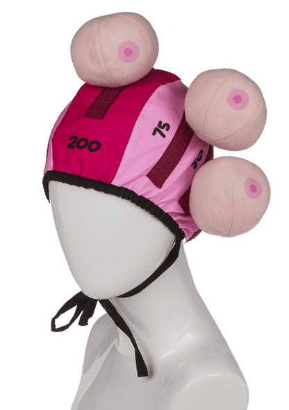 Boob Head Game, with 1 hat and 3 boobs/balls,