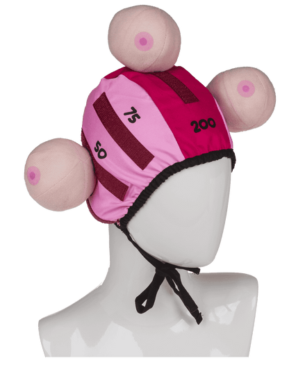 Boob Head Game, with 1 hat and 3 boobs/balls,