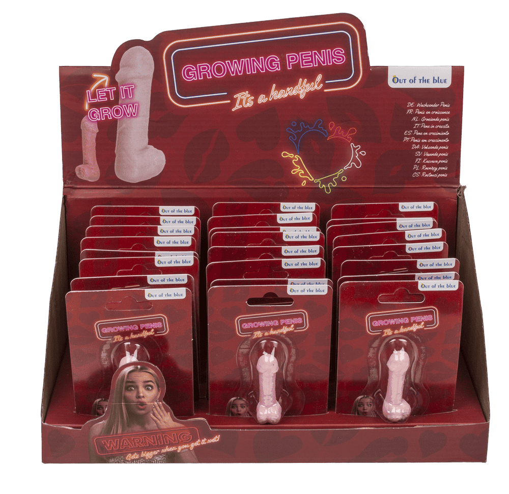 Grow your own Willy, 2,5 x 5,5 cm