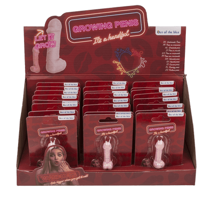 Grow your own Willy, 2,5 x 5,5 cm