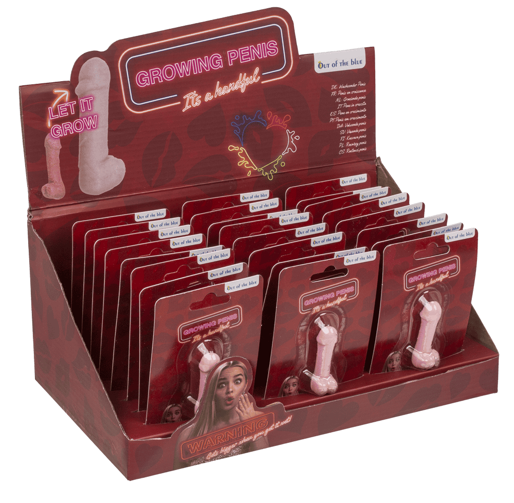 Grow your own Willy, 2,5 x 5,5 cm