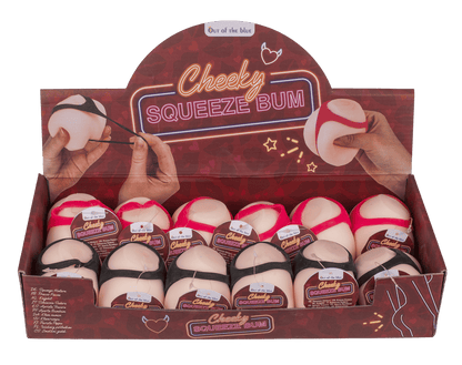 Squeeze Cheeky Bum, 9 x 6 x 6,5 cm,