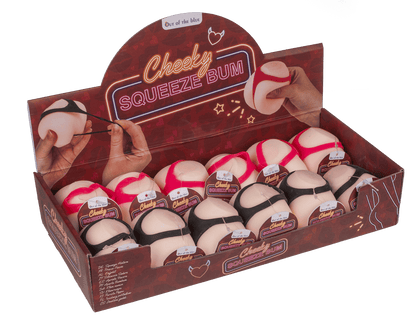 Squeeze Cheeky Bum, 9 x 6 x 6,5 cm,